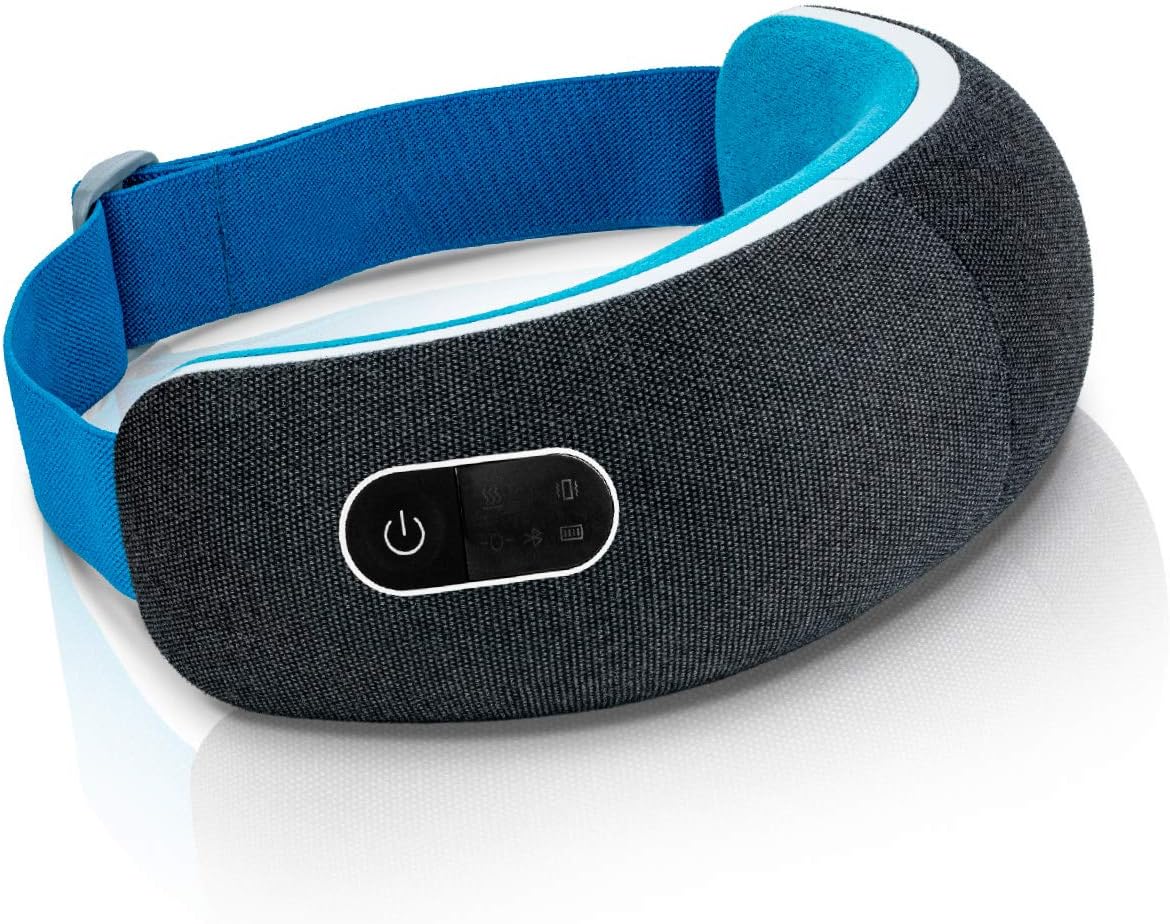Eye Massager-Bluetooth Music Heated Massager for Migraines